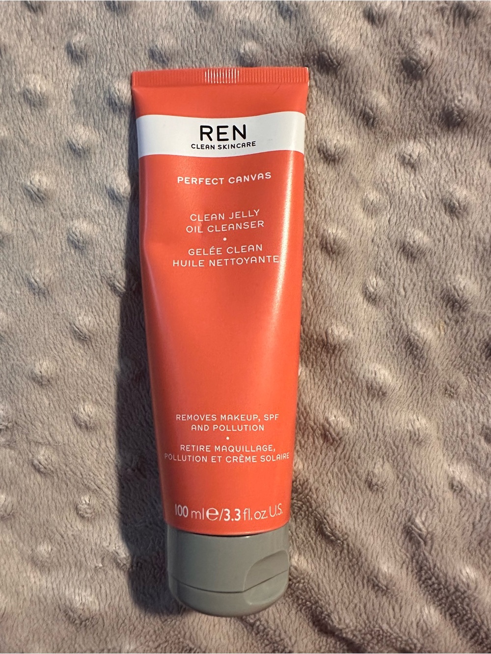 REN Perfect Canvas Clean Jelly Oil Cleanser — Orange